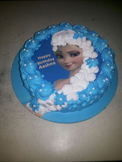 Happy Birthday Elsa Cake