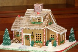 Large Gingerbread House