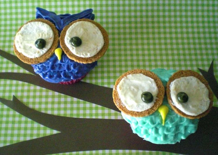 Owl Cupcakes