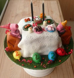 Peppa Pig Birthday Cake