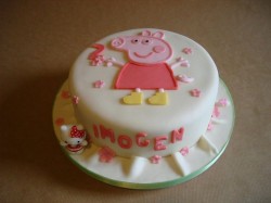 Peppa Pig Cake for Imogen