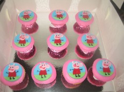 Peppa Pig Cupcakes