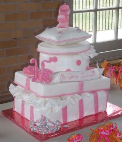 Tarina Quinceanera Cake