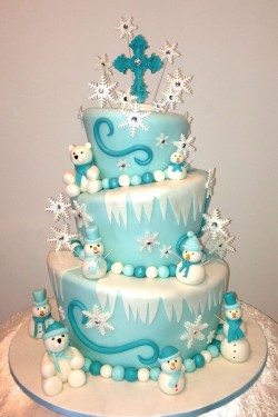 Winter Wonderland Cake