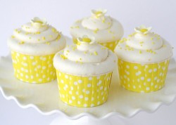 Yellow Lemon Cupcakes