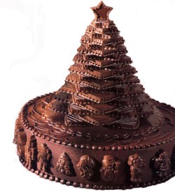 Chocolate Christmas tree