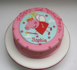 Birthday Cake with Peppa Pig