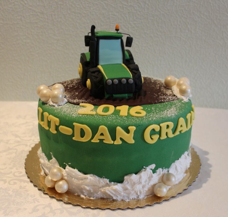 Farmer Birthday Cake