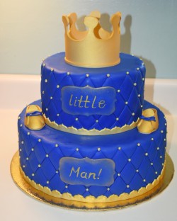 Gotcakes Little King Birthday Cake