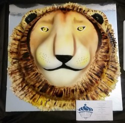 Gotcakes Lion Birthday Cake