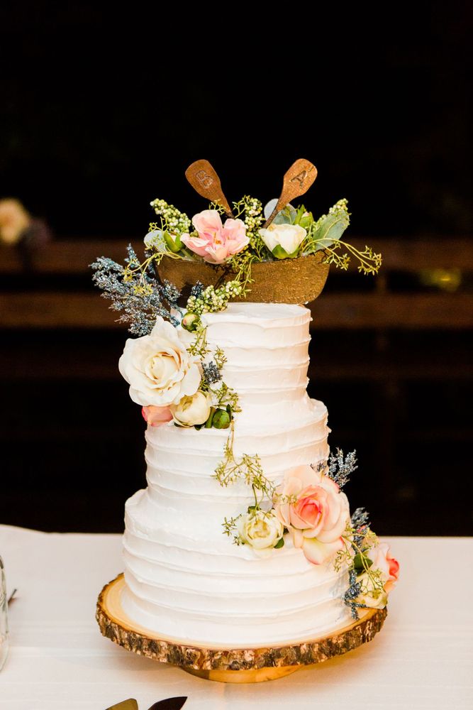 Flower Wedding Cake